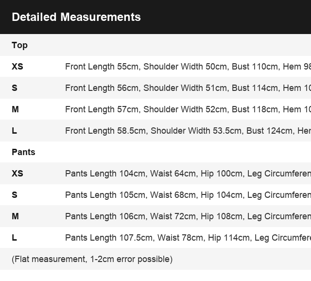 Size Guide