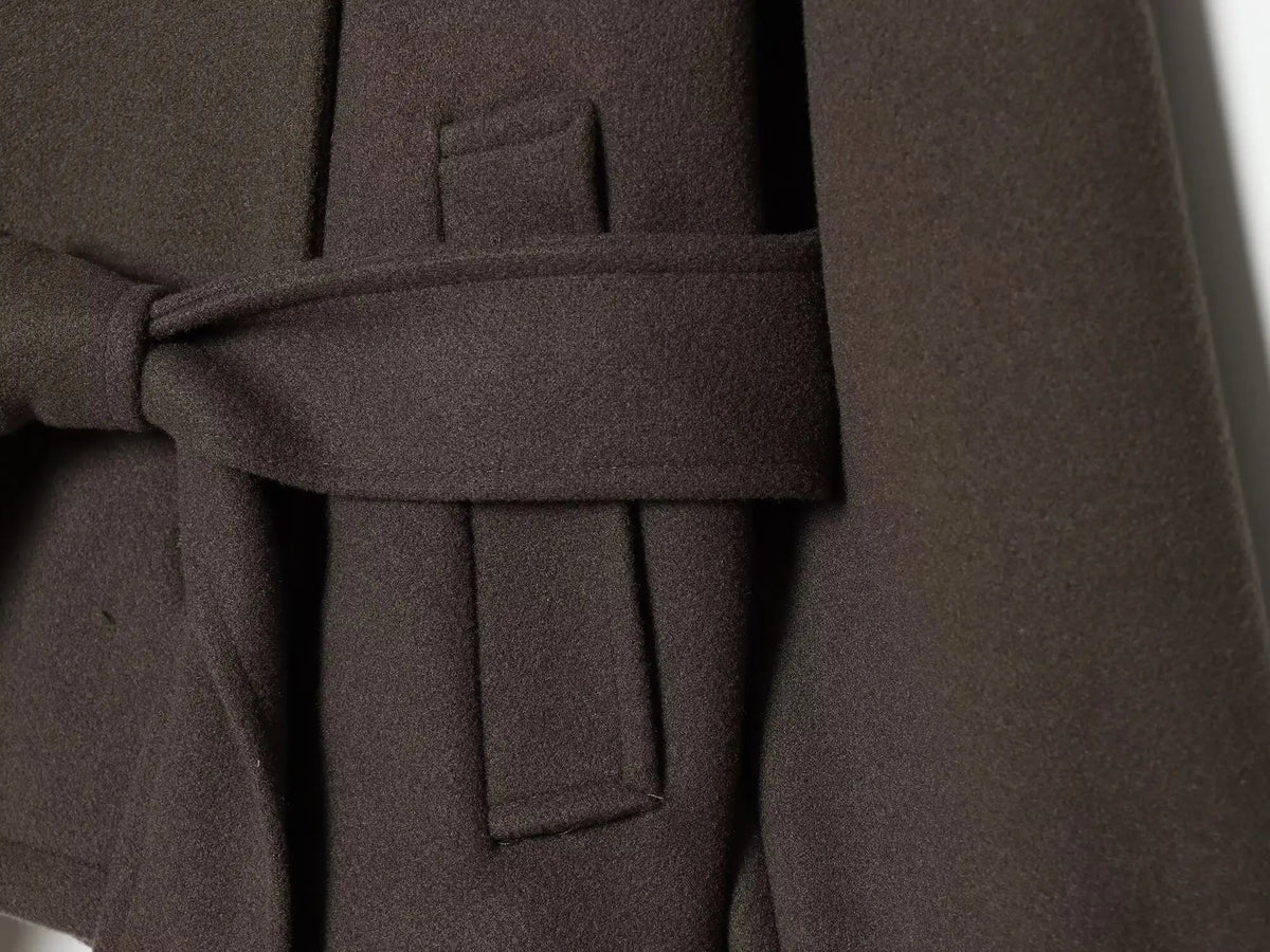 Cappotto Alicia Doppiopetto con Cintura