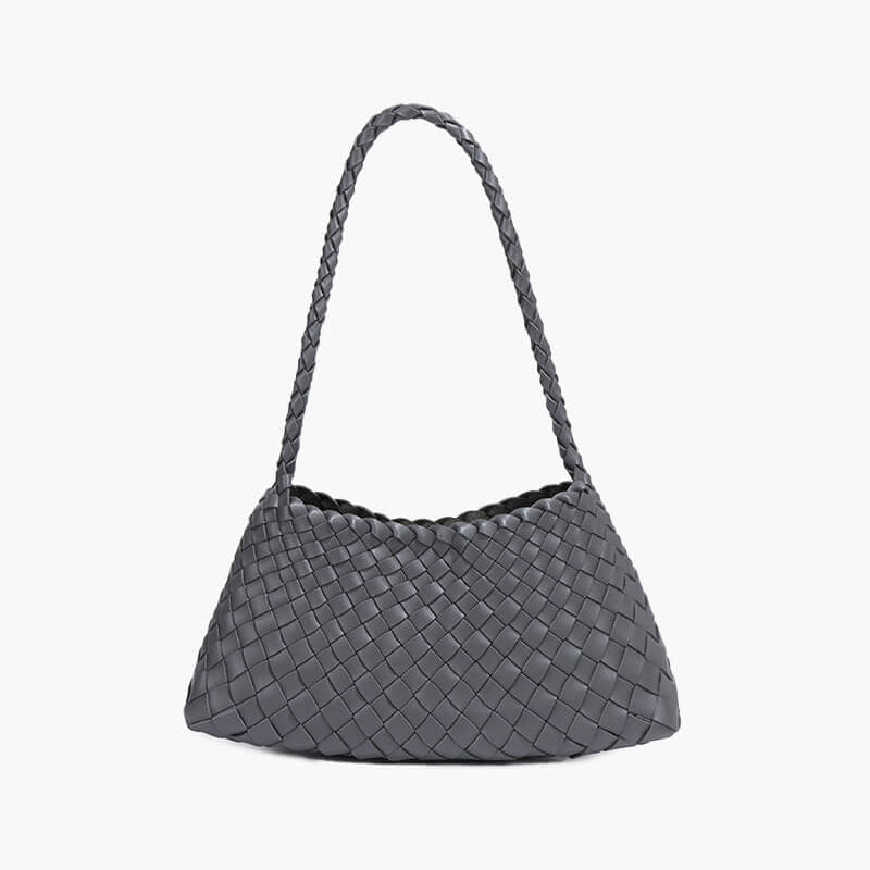 Sarah Vegane Leder Geflochtene Tasche Klein