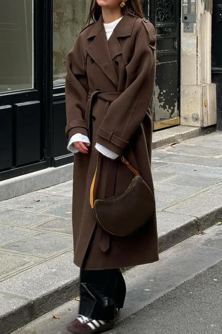 SOKYND Amelia Autumn Winter Coat Coats & JacketsBrownM