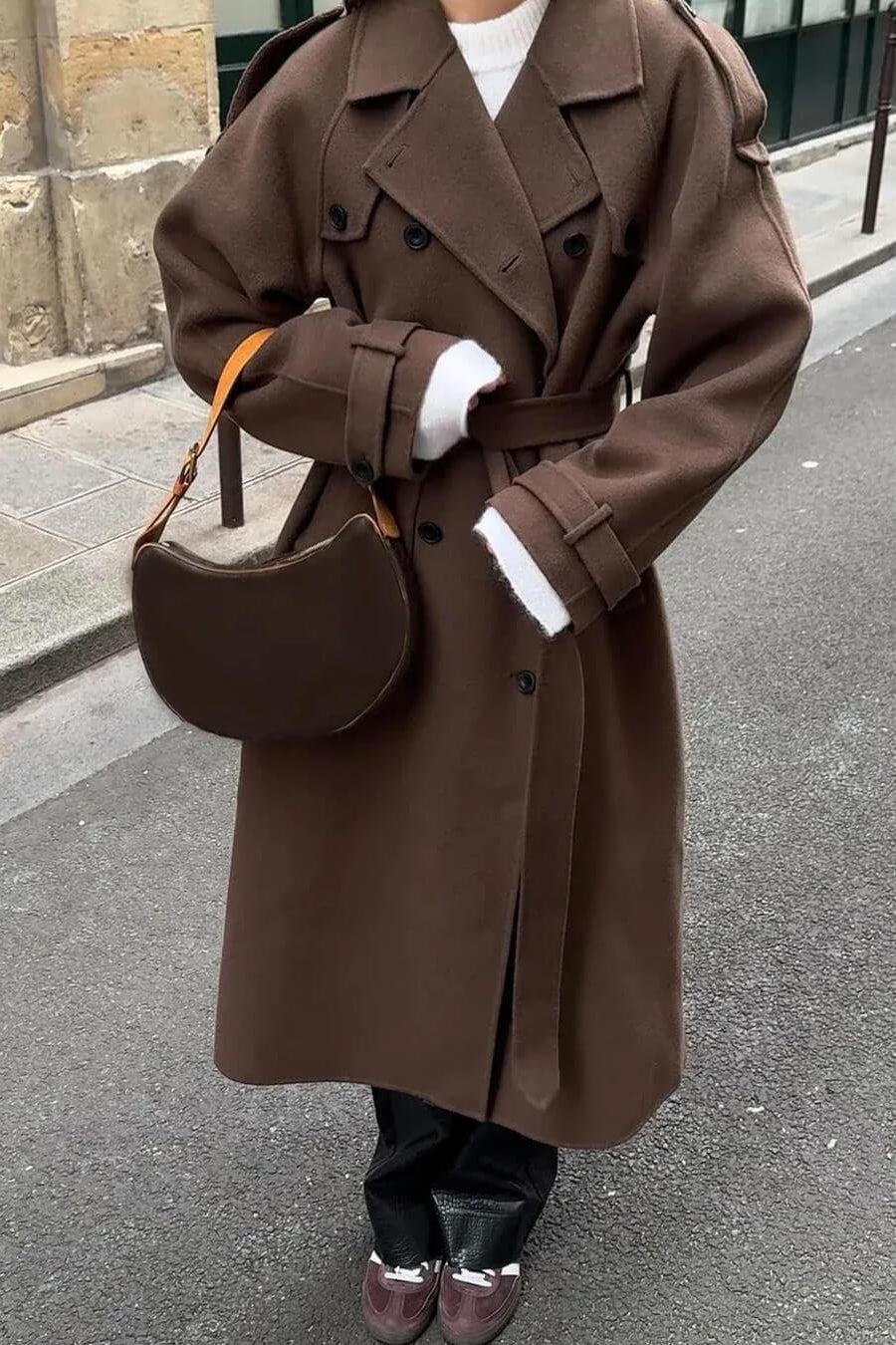 SOKYND Amelia Autumn Winter Coat Coats & JacketsBrownM