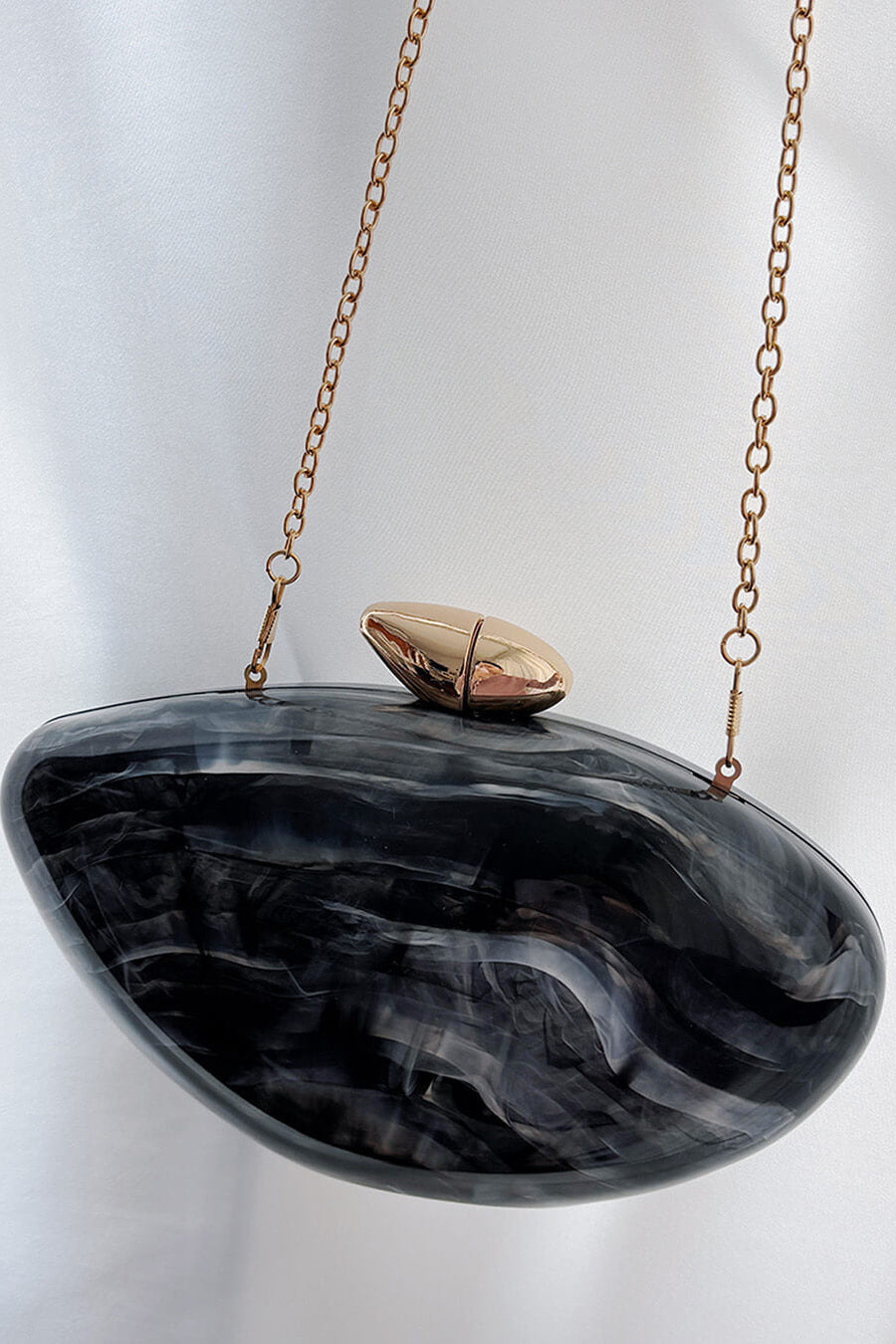 SOKYND Amy Shell Acrylic Clutch BagSOKYND-719639-BLA-OS-10519Black