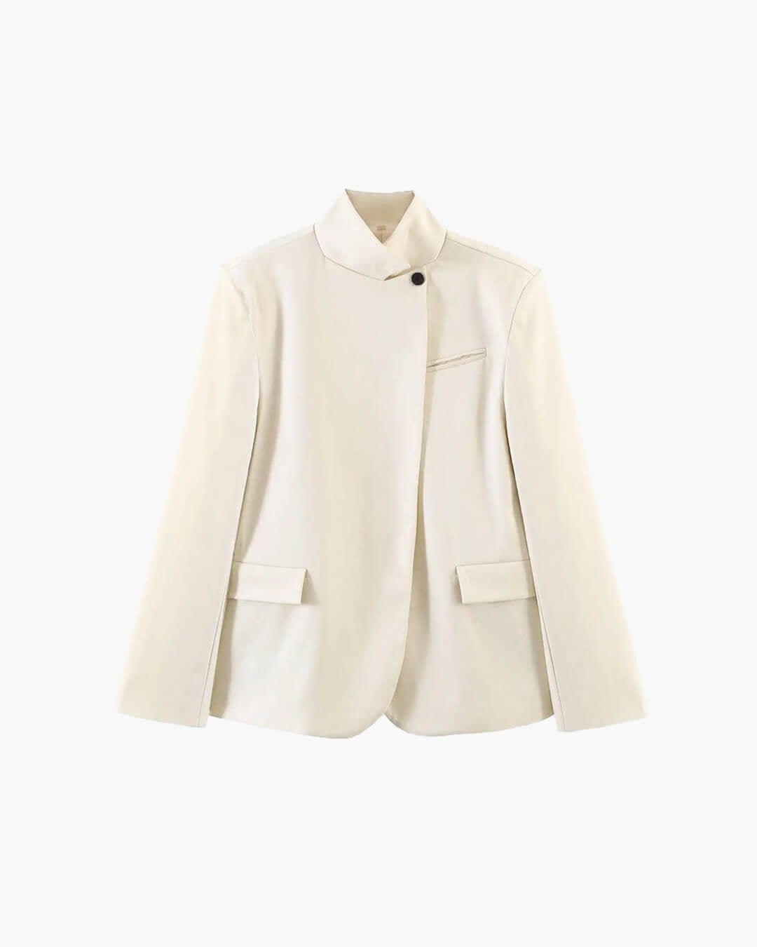 SOKYND Annie Vintage Asymmetric Blazer JacketSOKYND-119575-IVO-XS-76375IvoryXS