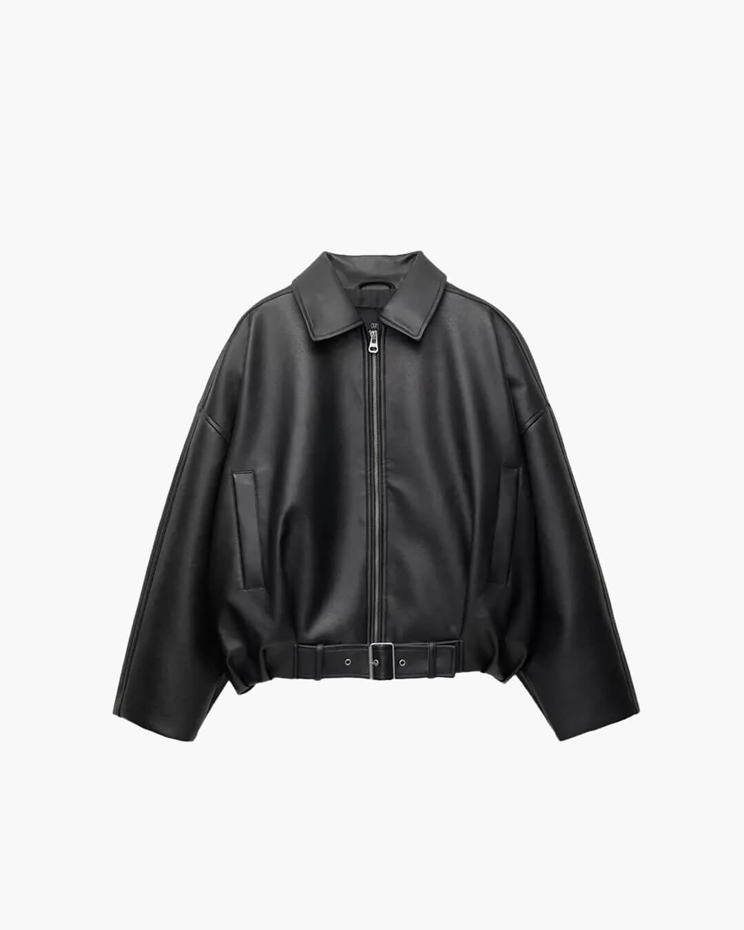 Carlotta Vegan Leather Jacket – SOKYND
