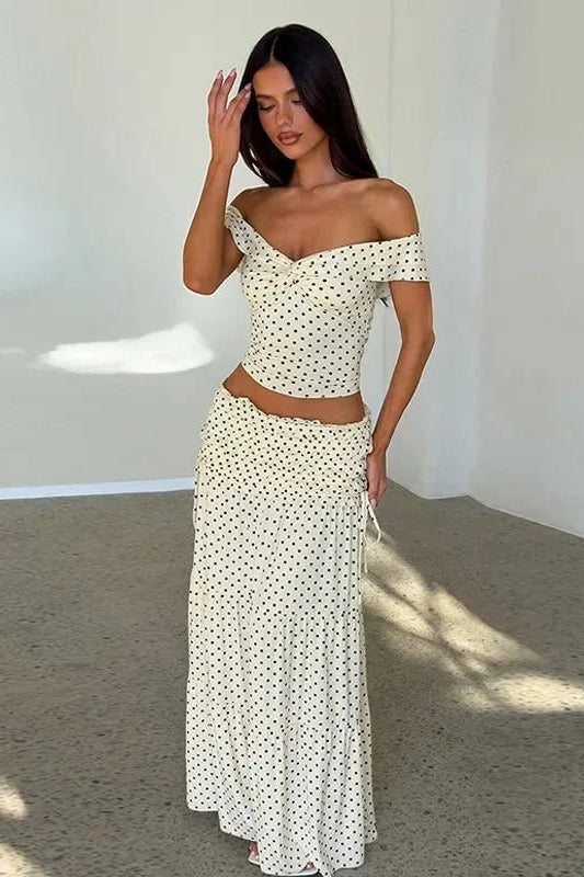 SOKYND Darcy Off-Shoulder Crop Set Matching SetsSOKYND-785303-WHI-XS-58615WhiteXS