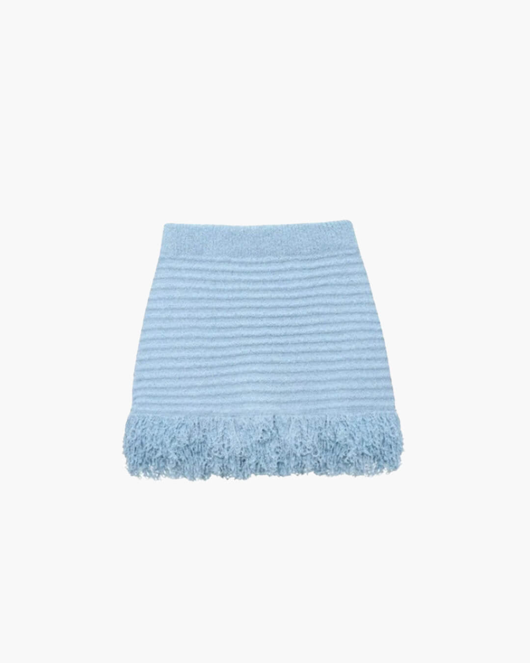 SOKYND Emily Knitted Tassel Skirt Set Matching SetsSkirtBlue