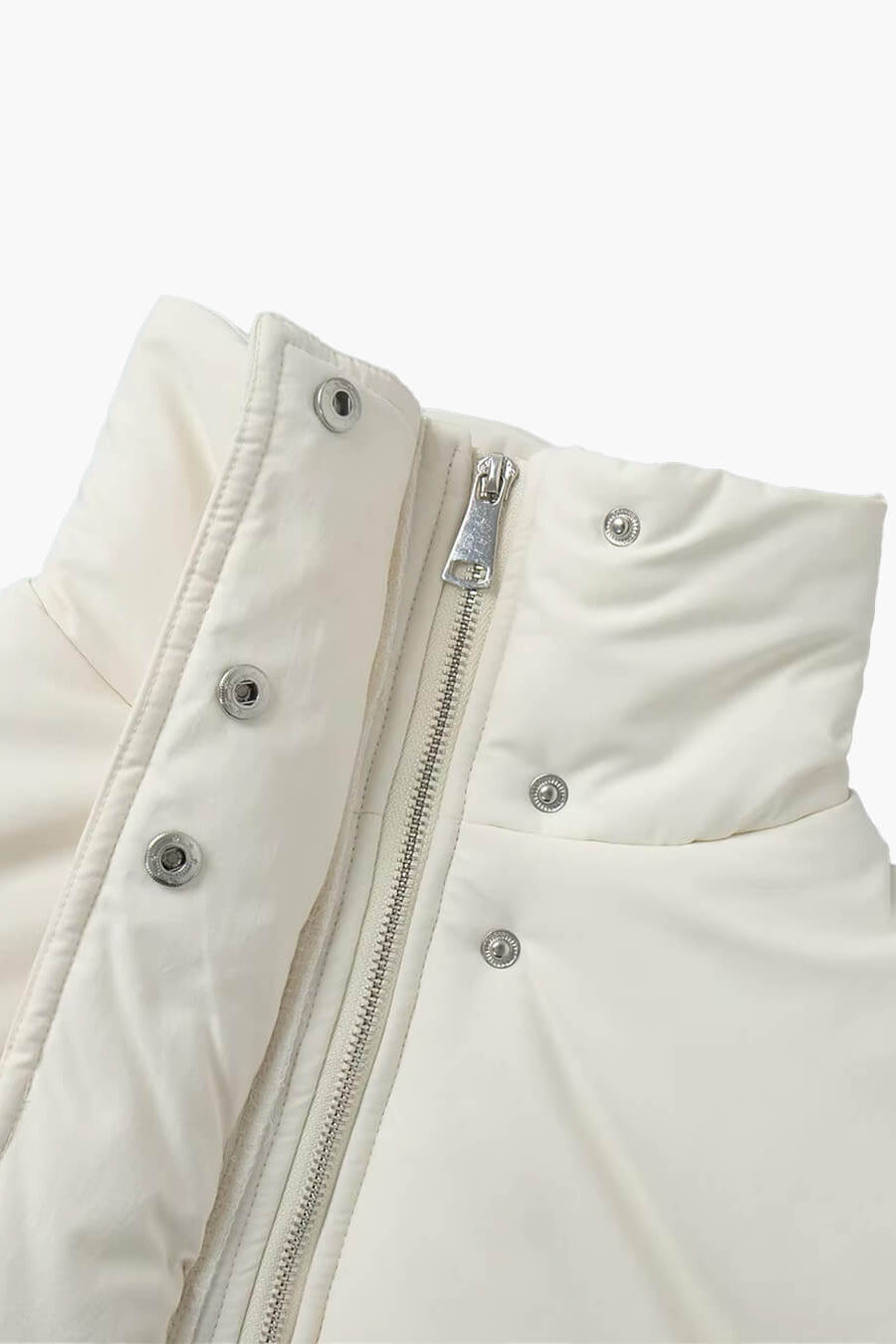 SOKYND Hanna Stand Collar Padded Puffer Coat CoatSOKYND-983063-BEI-S-89207BeigeS