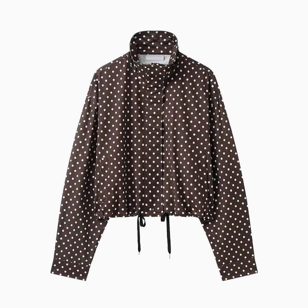 SOKYND Hera Polka Dot Jacket Coats & JacketsYp1774219786674161762BrownXS