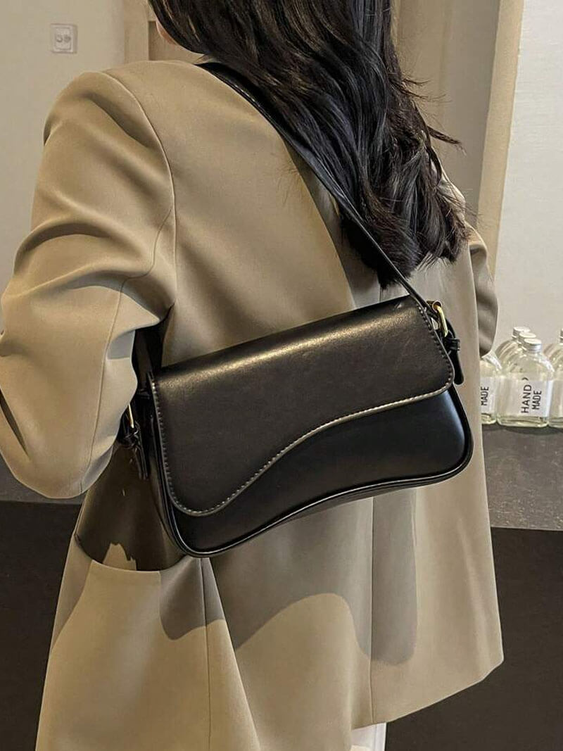 SOKYND Lara Shoulder Saddle Bag BagSOKYND-909399-SIL-R-48311SilverRegular