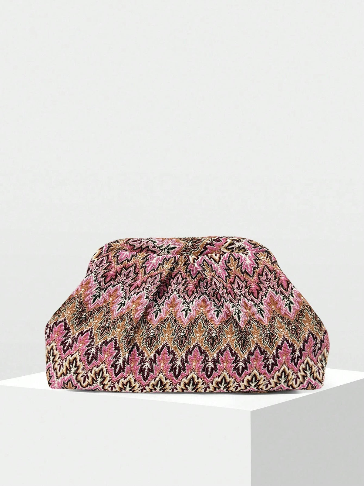 SOKYND Lena Jacquard Pleated Clutch BagSOKYND-335383-DEF-OS-40855