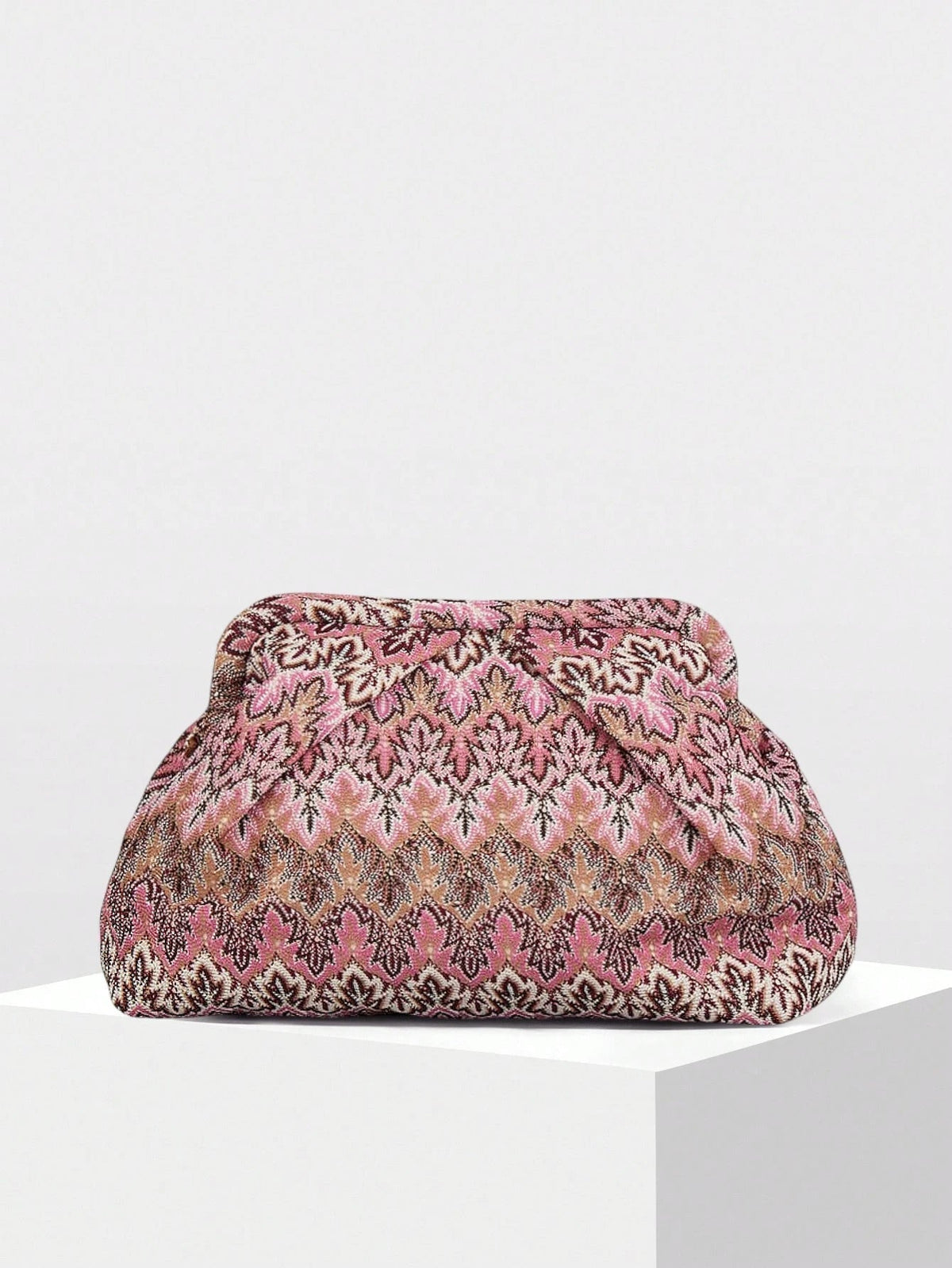 SOKYND Lena Jacquard Pleated Clutch BagSOKYND-335383-DEF-OS-40855