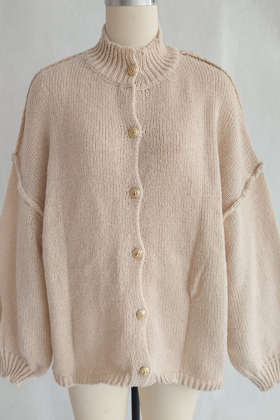 SOKYND Lisa Long Cardigan Knit CardiganSOKYND-458967-CRE-S-29303CreamS