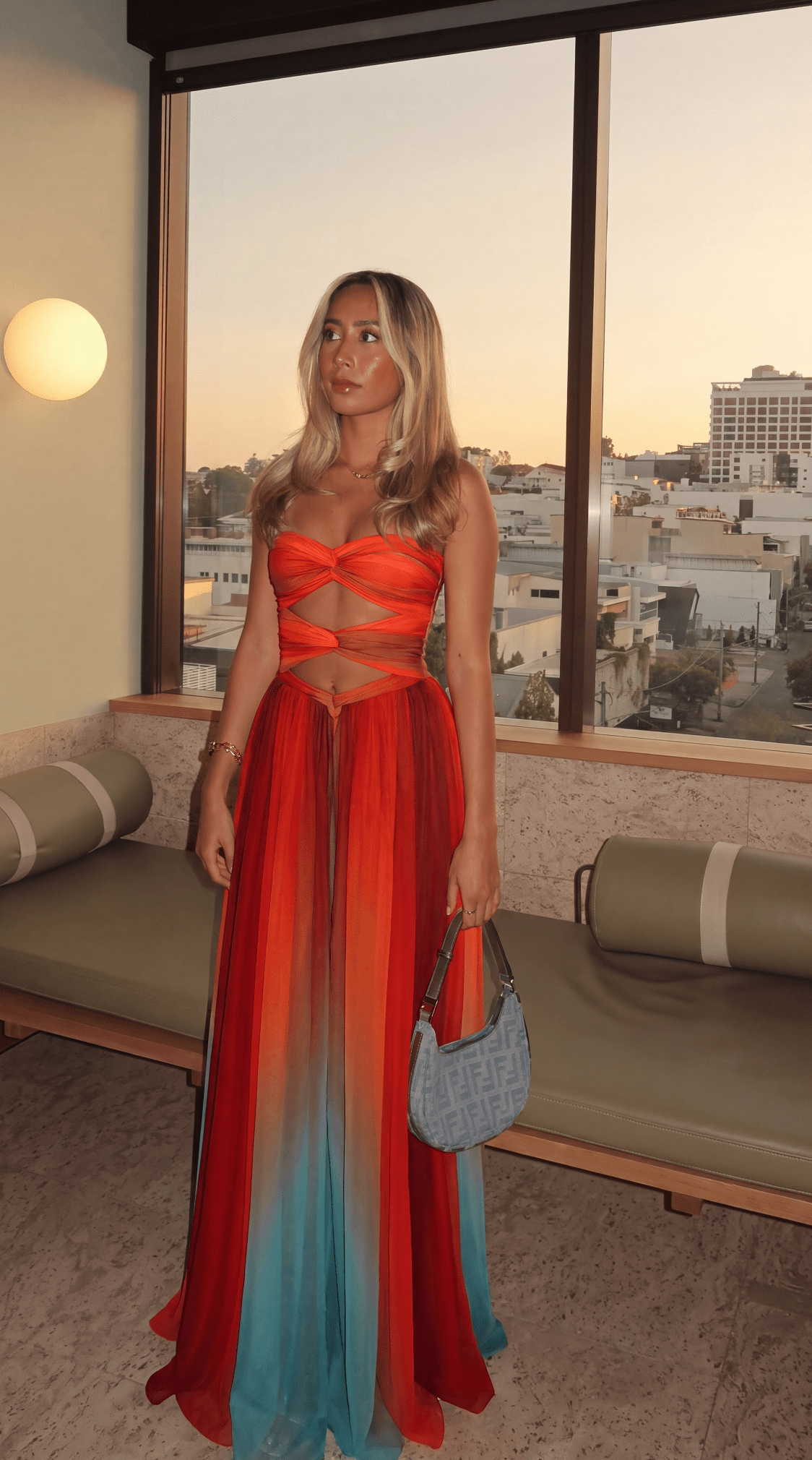 SOKYND Nina Knot Maxi Dress DressSOKYND-264087-M-OS-05975M