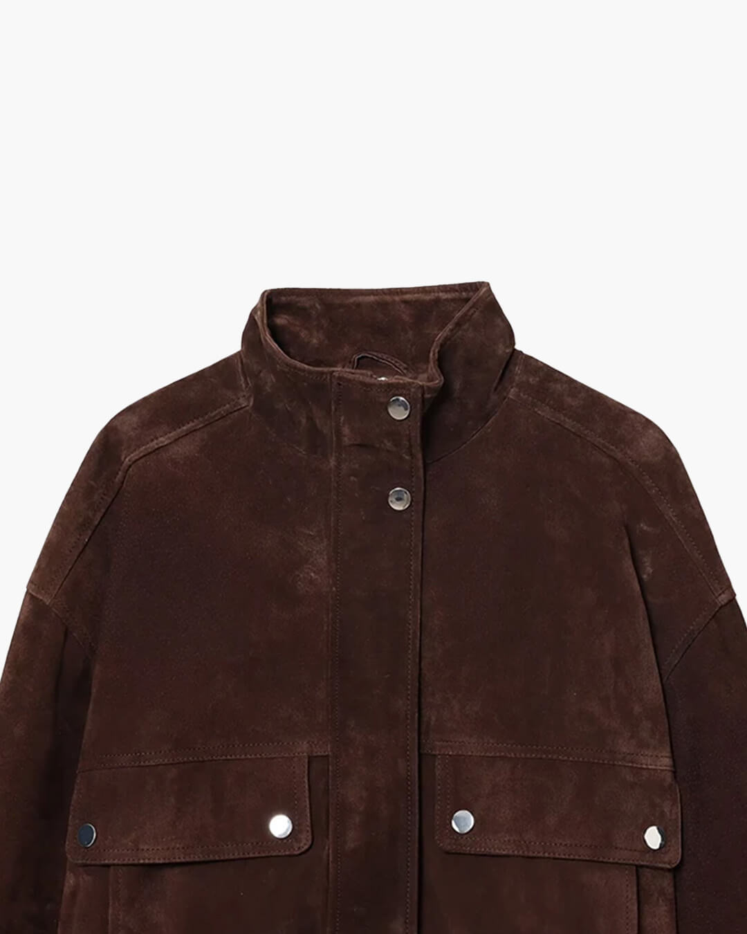 SOKYND Riley Faux Suede Jacket Coats & JacketsTm1774219786690295560S