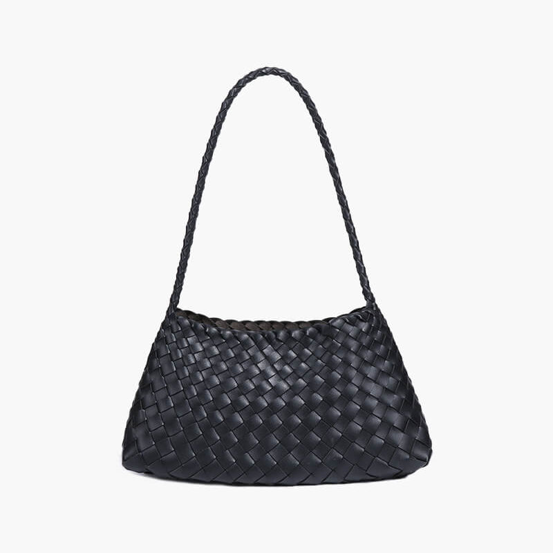 SOKYND Sarah Vegan Leather Woven Bag Small BagSOKYND-220119-BLA-S-09591BlackSmall
