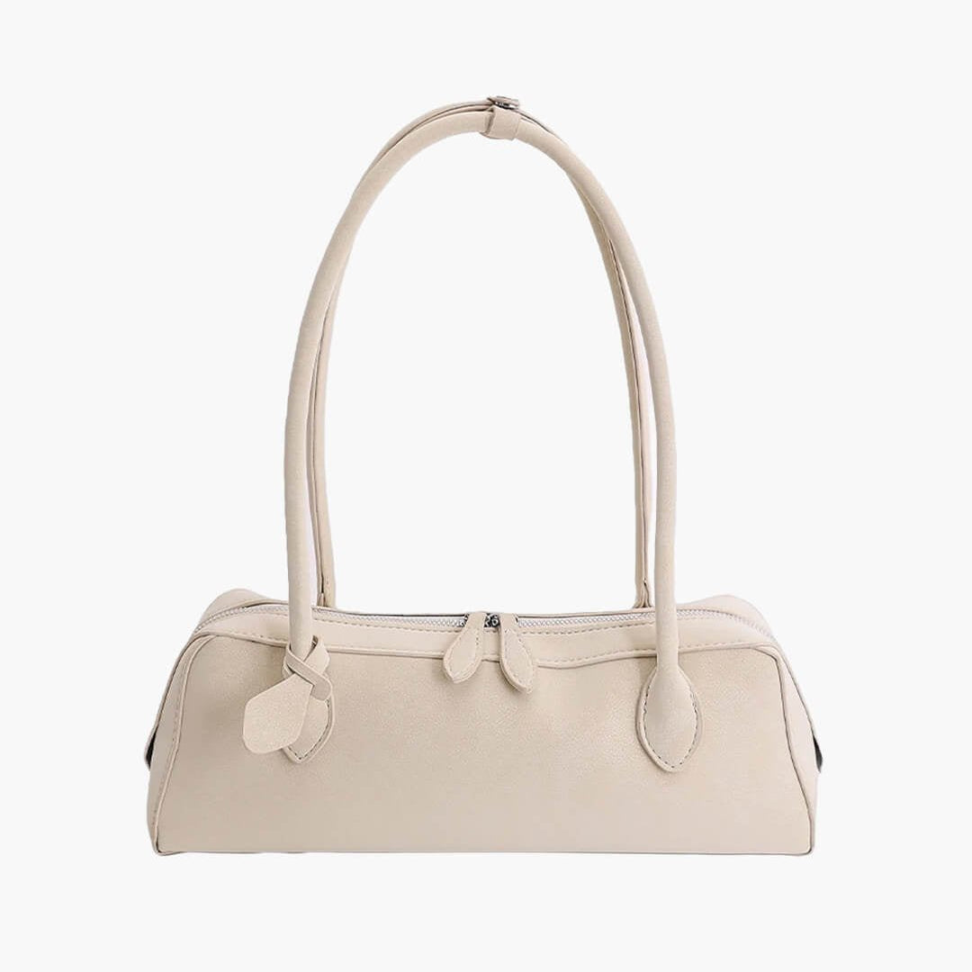 Emma Faux Suede Baguette Bag