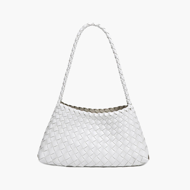 Sarah Vegane Leder Geflochtene Tasche Klein