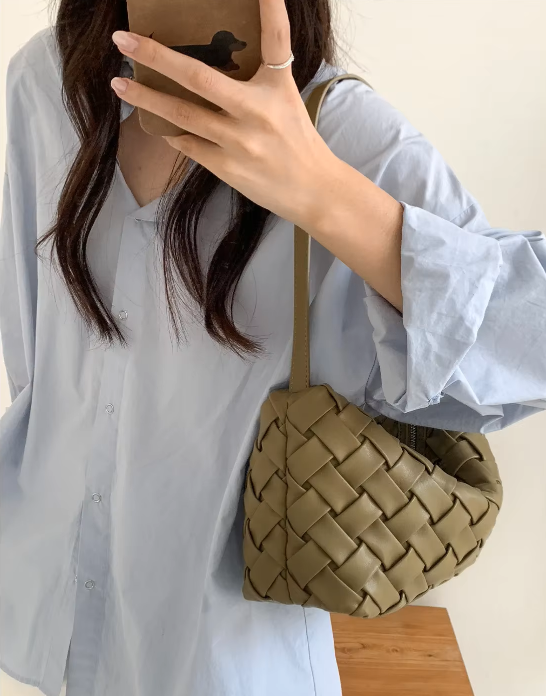 Julia Minimalist Hobo Shoulder Bag