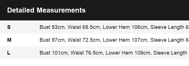 Size Guide