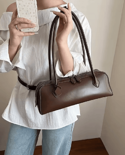 Bandolera Emily Vintage de Piel
