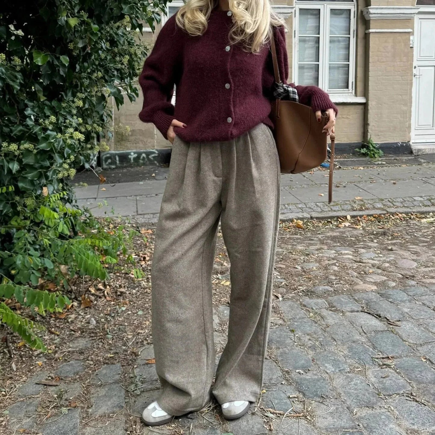 Nadia Oversized Fuzzy Knit Cardigan