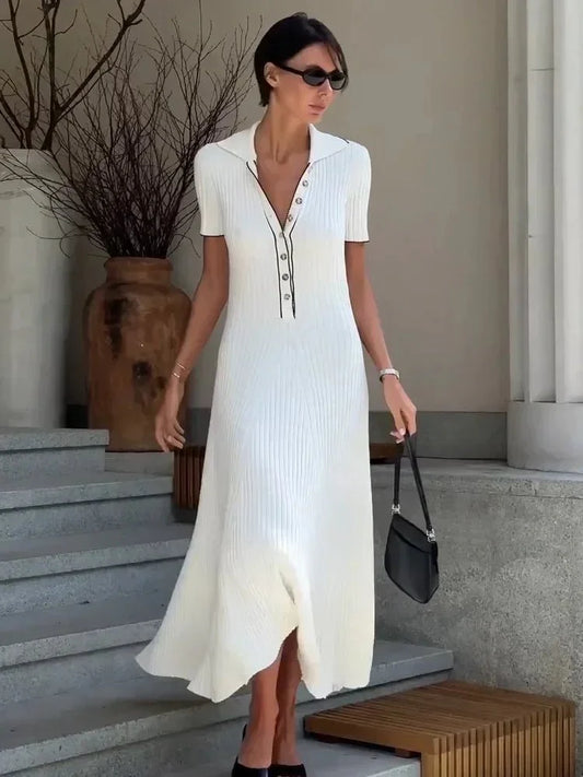 Vestido de punto tricot Siena