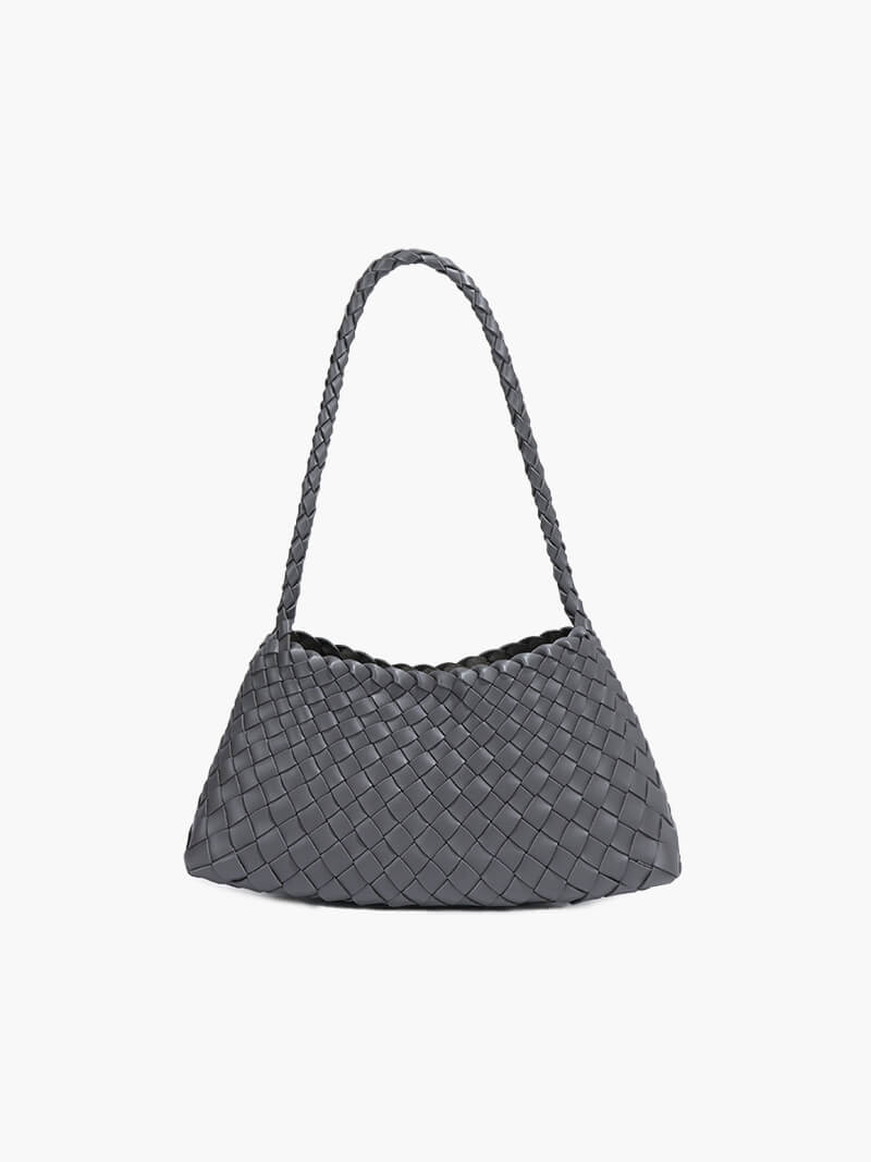 Sarah Vegane Leder Geflochtene Tasche Klein