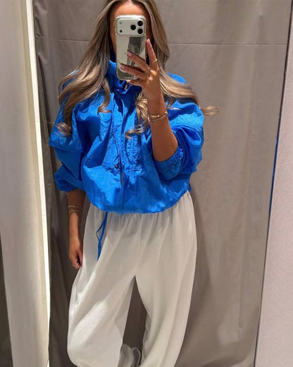 Helen Windbreaker mit Stehkragen