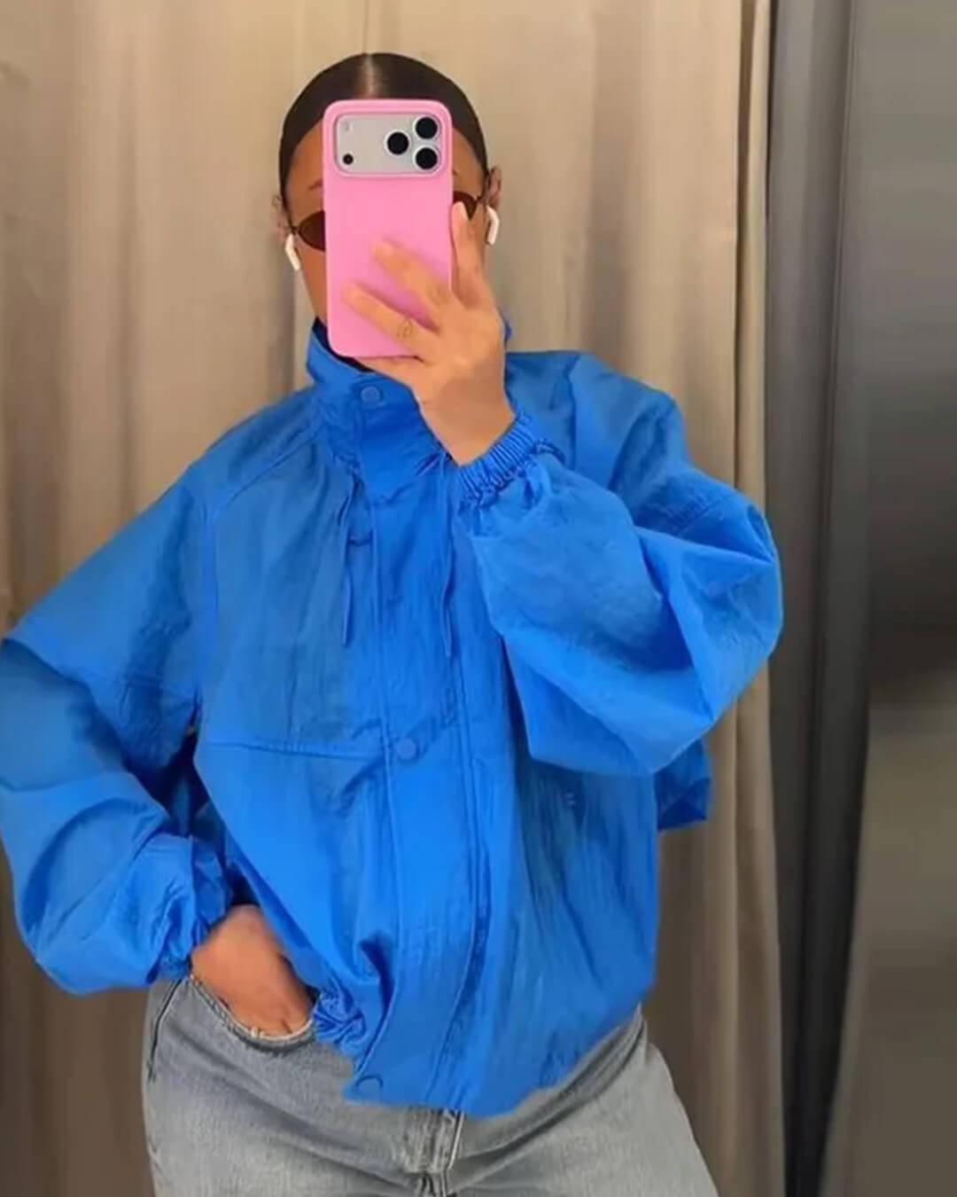 Helen Windbreaker mit Stehkragen