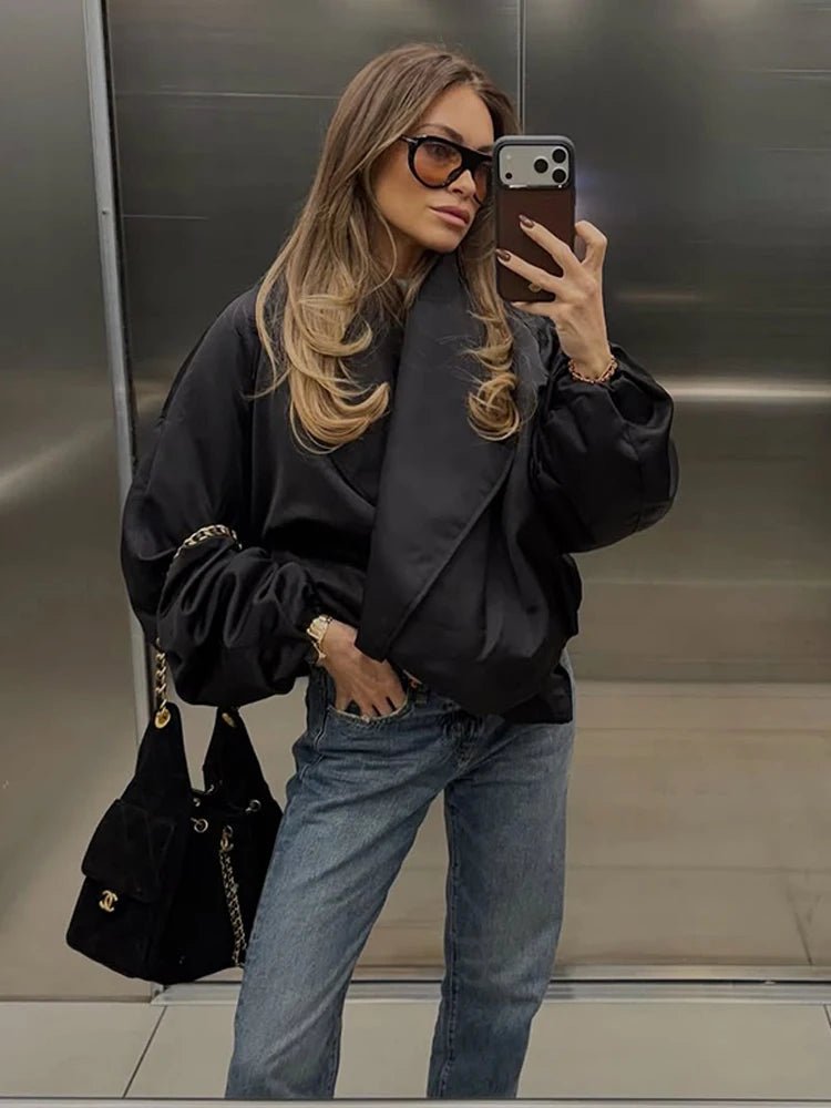 Claudia Oversized Bomber Jacket