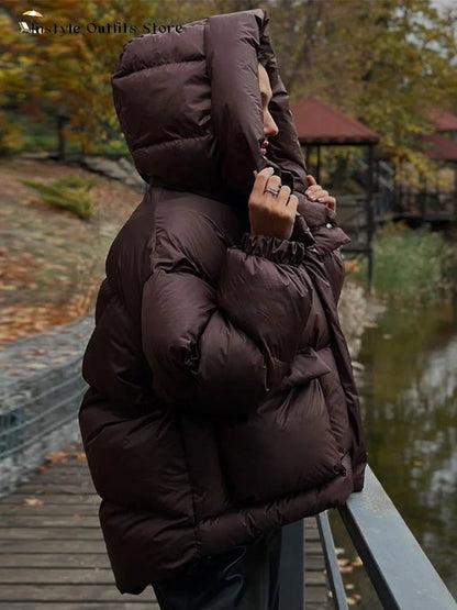 Emilia Kapuzen-Steppjacke