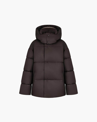 Lola Giacca Puffer Oversize con Cappuccio Staccabile