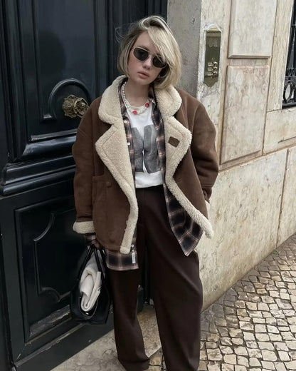 Jane Faux Leather Moto Jacket