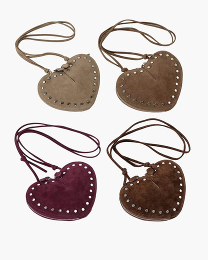 Erica Vintage Kunst-Suede Umhängetasche