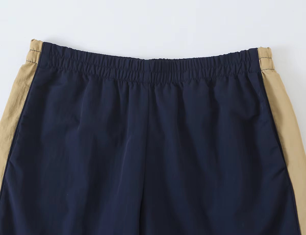 Nora Patchwork Nylon Trainingsanzug