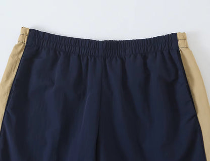 Nora Patchwork Nylon Trainingsanzug