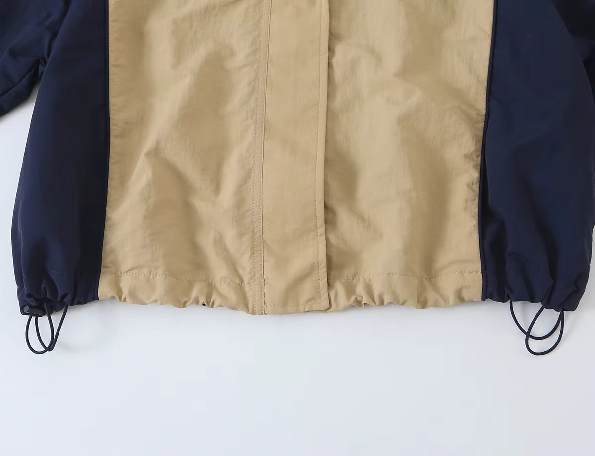 Nora Patchwork Nylon Trainingsanzug