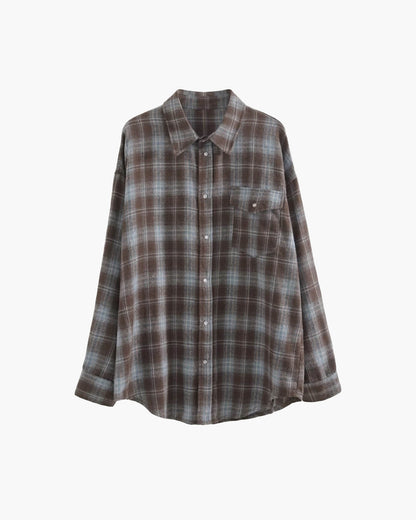 Karen Oversized Plaid Shirt