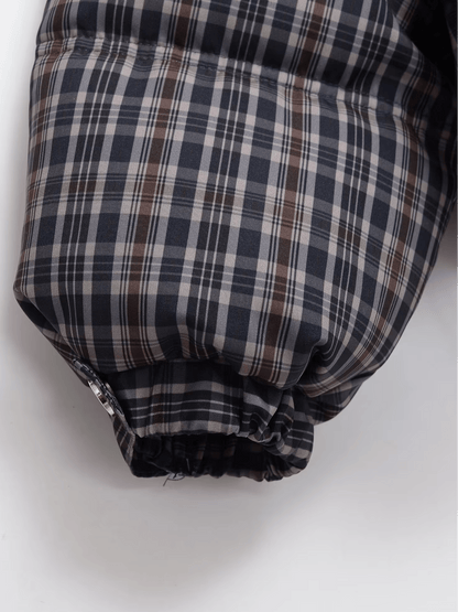 Sabrina Plaid Puffer Jacket