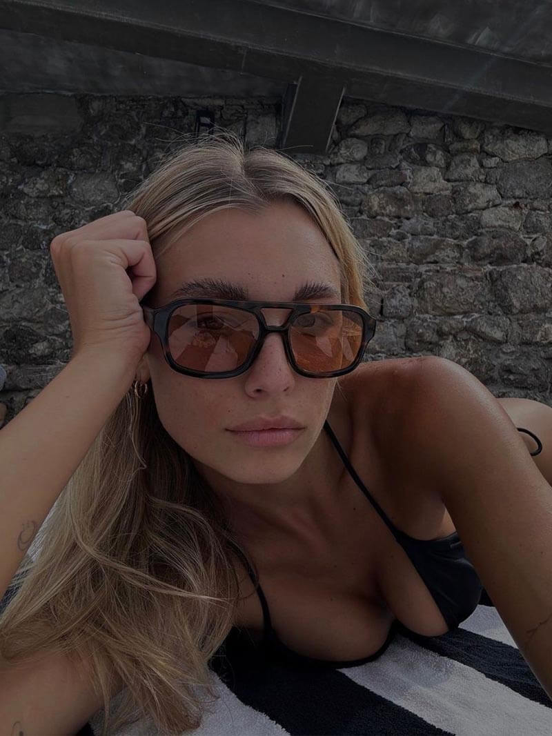Jenny Oversized Cat-Eye Sonnenbrille