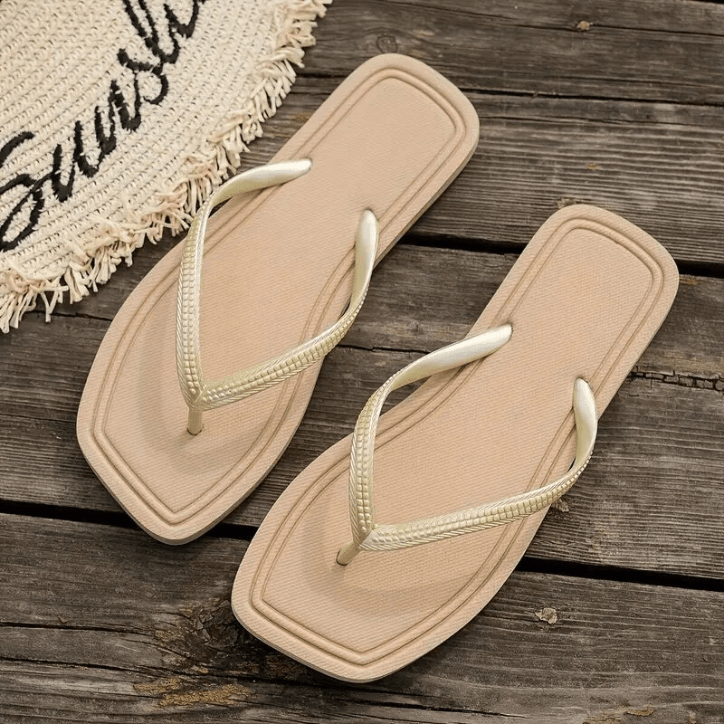 SOKYND Carla Square Toe EVA Sandals ShoesSOKYND-746647-BEI-3637-33271Beige36-37