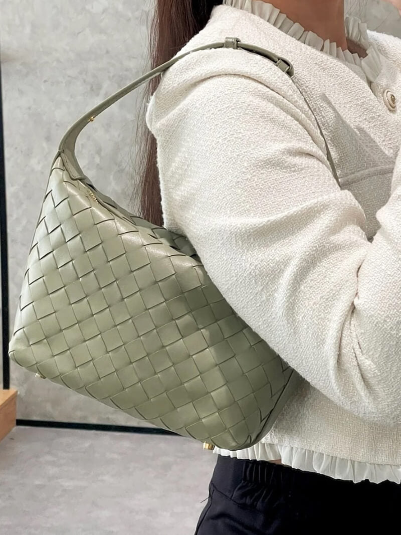SOKYND Alicia Mini Woven Bag BagSOKYND-564759-GRE-OS-86583Green