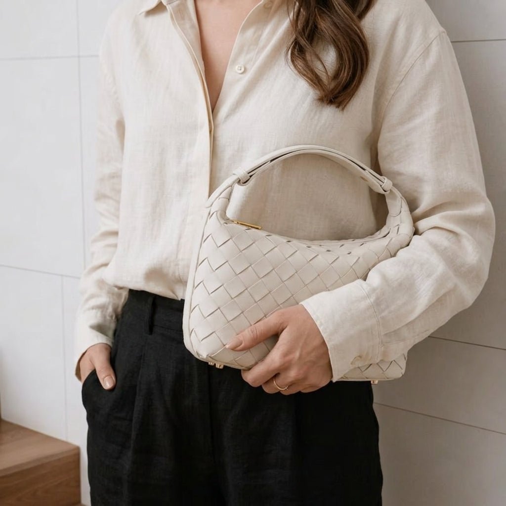 SOKYND Alicia Mini Woven Bag BagSOKYND-564759-WHI-OS-52119White