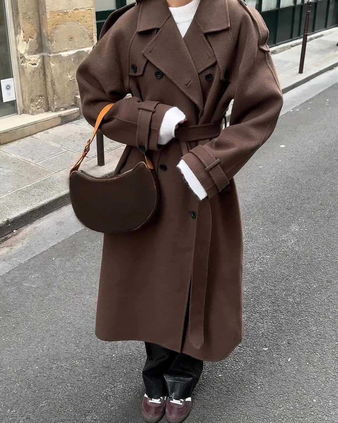 SOKYND Amelia Autumn Winter Coat Coats & JacketsBrownM