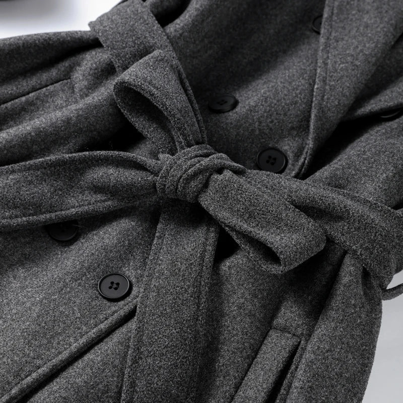SOKYND Amelia Autumn Winter Coat Coats & JacketsBurgundyS