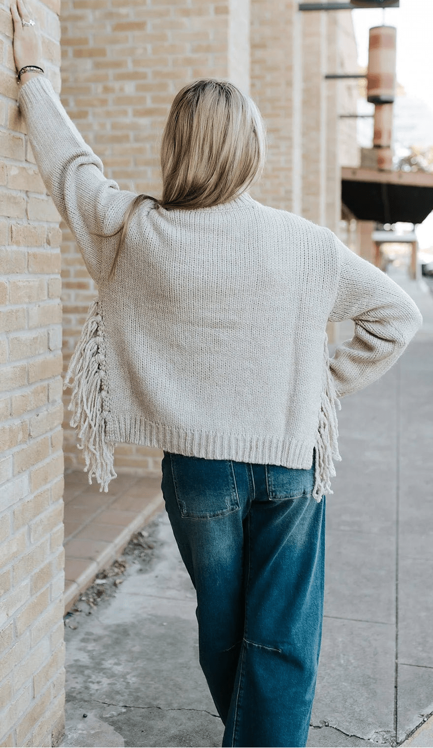 SOKYND Amy Tassel Knit Sweater SweaterSOKYND-469655-L-OS-41431L
