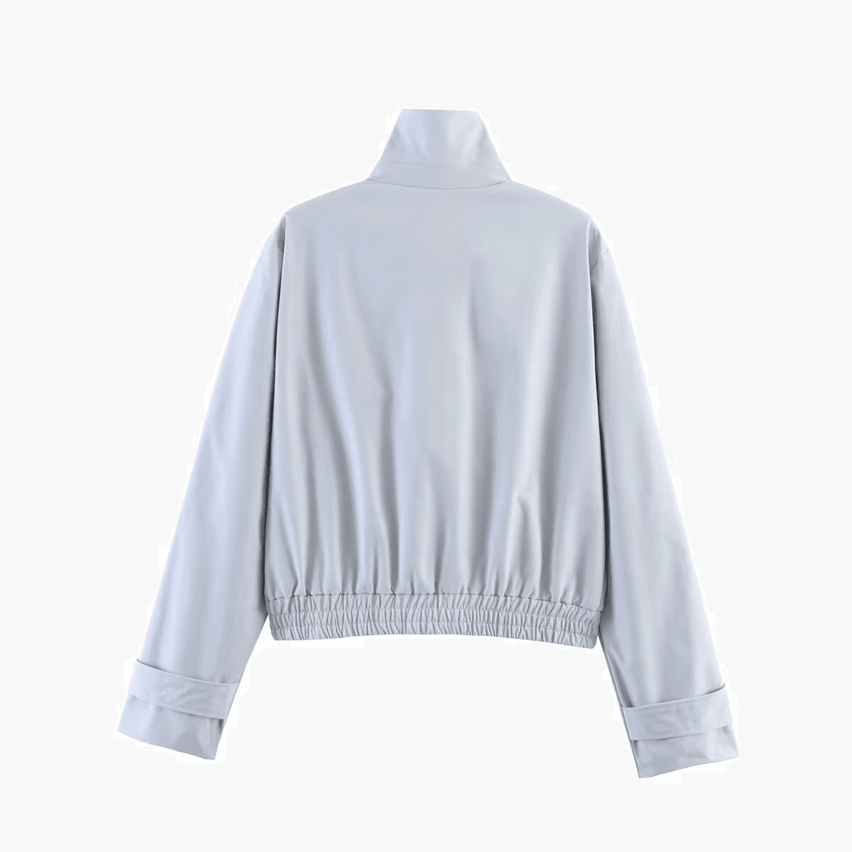 SOKYND Anne High Neck Zip Jacket JacketSOKYND-111575-LIG-S-40279Light BlueS