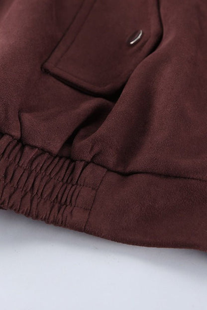 SOKYND Audrey Relaxed Suede Coat JacketSOKYND-105751-BRO-L-09239BrownL
