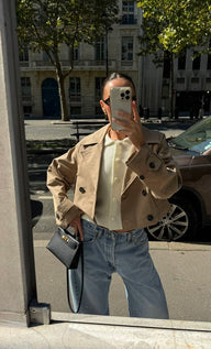 Carmen Trench Corto Doppiopetto
