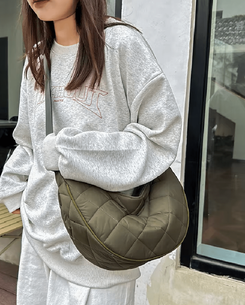 SOKYND Clara Nylon Crossbody Belt Bag BagSOKYND-266199-DAR-OS-50135Darkbrown